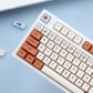 Mars 104+39 XDA-like Profile Keycap Set Cherry MX PBT Dye-subbed for Mechanical Gaming Keyboard